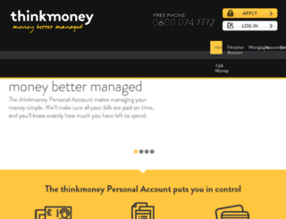 thinkbanking.com screenshot