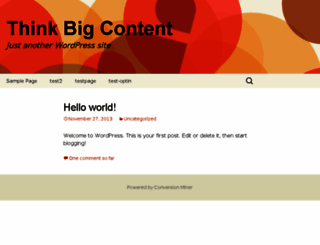 thinkbigcontent.com screenshot