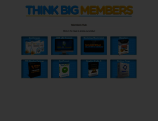 thinkbigmembers.com screenshot