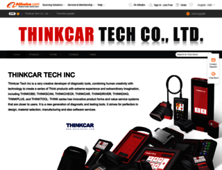 thinkcar.en.alibaba.com screenshot
