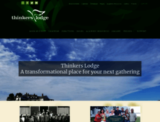 thinkerslodge.org screenshot
