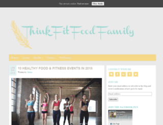 thinkfitfoodfamily.com screenshot