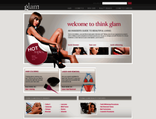 thinkglam.com screenshot