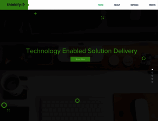 thinkify.io screenshot