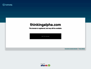 thinkingalpha.com screenshot
