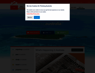 thinkingaustralia.com screenshot
