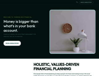 thinkingbigfinancial.com screenshot
