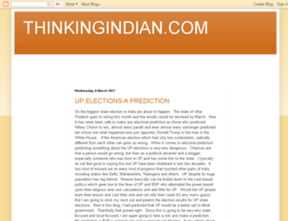 thinkingindian.com screenshot