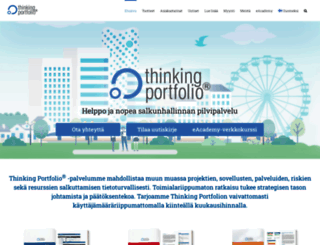 thinkingportfolio.com screenshot