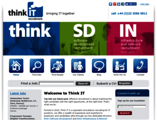 thinkitrecruitment.com screenshot
