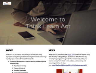 thinklearnact.com screenshot