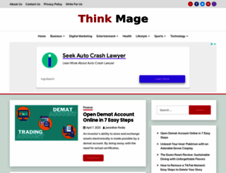 thinkmage.com screenshot