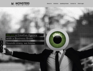 thinkmonsters.com screenshot