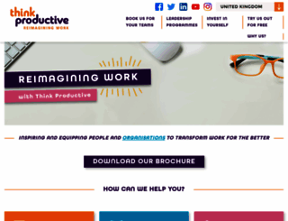 thinkproductive.co.uk screenshot
