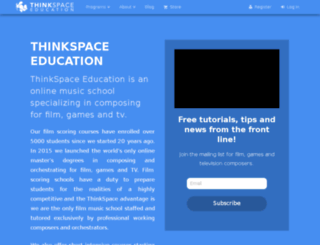 thinkspaceonline.co.uk screenshot