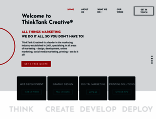 thinktank.co.za screenshot