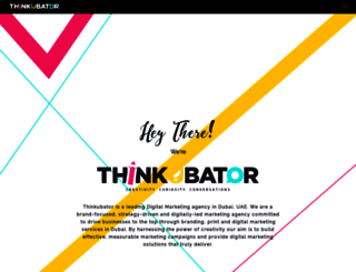 thinkubatorx.com screenshot
