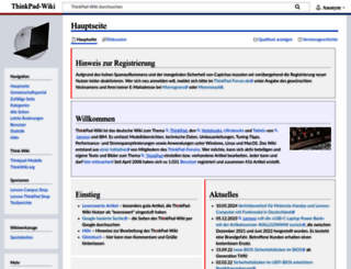 thinkwiki.de screenshot