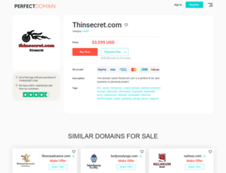 thinsecret.com screenshot