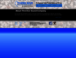 thirdearsound.com screenshot