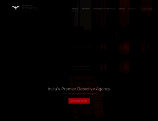 thirdeyeinvestigations.in screenshot
