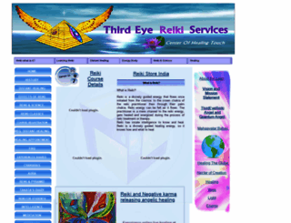 thirdeyereiki.com screenshot