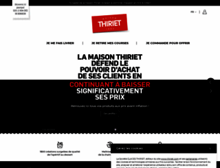 thiriet.com screenshot