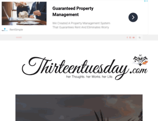 thirteentuesday.com screenshot