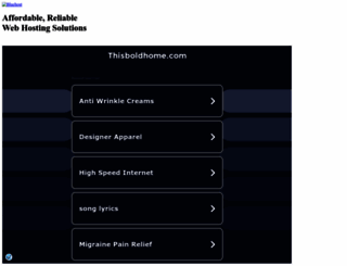 thisboldhome.com screenshot