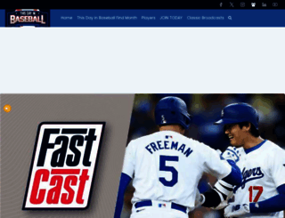 thisdayinbaseball.com screenshot