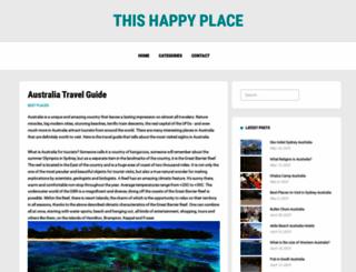 thishappyplaceblog.com screenshot