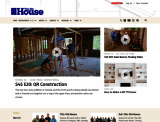 thisoldhouse.com screenshot