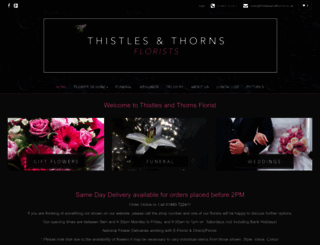 thistlesandthorns.co.uk screenshot