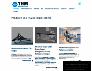 thm-medizintechnik.de screenshot