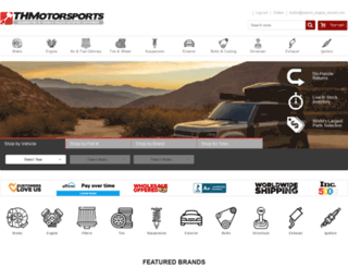 thmotorsports.com screenshot