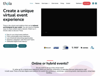 thola.events screenshot