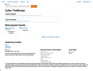 tholthorpe.cylex-uk.co.uk screenshot