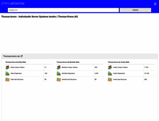 thomas-krenn.de.prostats.org screenshot