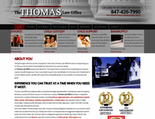 thomas-lawoffice.com screenshot