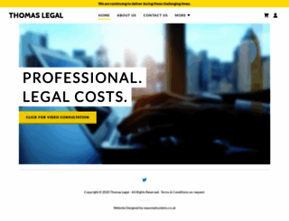 thomas-legal.com screenshot