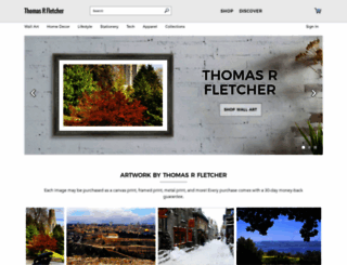 thomas-r-fletcher.artistwebsites.com screenshot