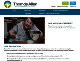 thomasalleninc.com screenshot