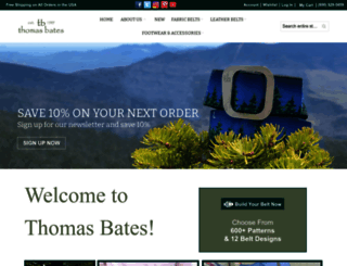 thomasbates.com screenshot
