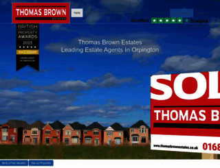 thomasbrownestates.co.uk screenshot