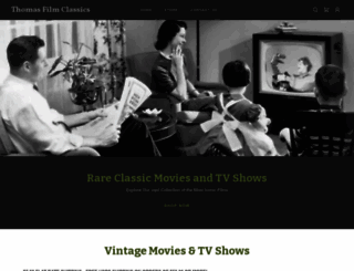thomasfilmclassics.com screenshot