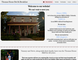 thomashouse.com screenshot
