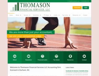thomasonfs.com screenshot