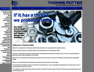 thomaspotter.com screenshot