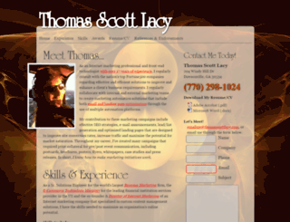 thomasscottlacy.com screenshot