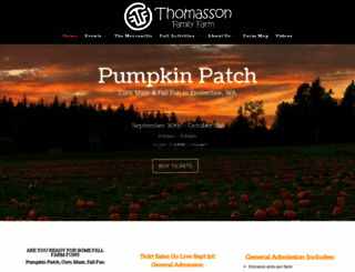 thomassonfamilyfarm.com screenshot